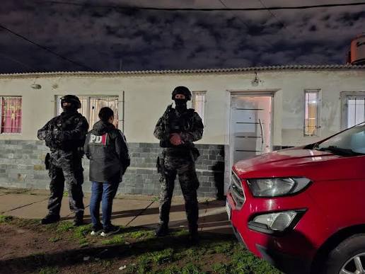 Operativo policial en Casilda y Rosario